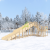 Зимняя горка "IgraGrad Snow Fox", скат 10 м (мод. 2) без окраски Зимняя горка "IgraGrad Snow Fox", скат 10 м (мод. 2) без окраски