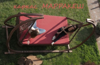 Деревянный каркас "Марракеш" для семейного подвесного гамака качелей